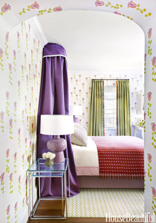 Bedroom with bed interior cozy 3 - vibrant free wallpaper for mobile