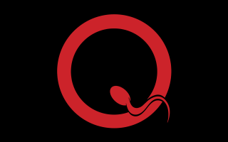 Red circle black background repeated - a red circle free wallpaper for desktop