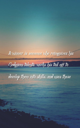 Bridge water quote image - artgem free wallpaper for mobile