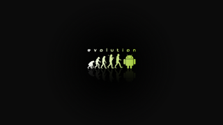 Evolution group people walking dark - the middle free wallpaper for desktop