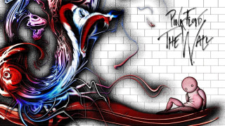 Graffiti bench person brick wall - david gilmour blythe free wallpaper