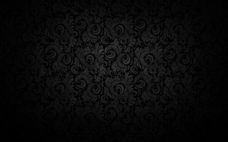 Black wallpaper swirls leaves design 3 - a black wallpaper free wallpaper