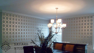 Dining room table chairs wallpaper 2 - dining free wallpaper