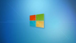 Blue wall window background white - a white line free wallpaper