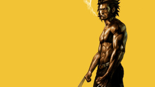 Man knife beard yellow background - a yellow background behind free wallpaper for desktop