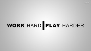 Work hard play harder logo - photo of a logo free wallpaper