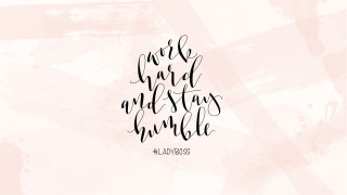 Pink black quote white background - cross free wallpaper