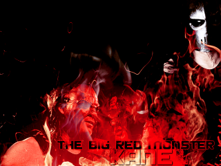 Man mask fire big red - a fire in the background free wallpaper