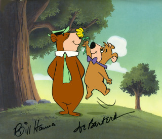 Cartoon bear dog woods together - the wood together free wallpaper