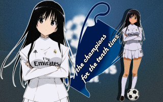 Girl uniform soccer ball hand - a soccer ball free wallpaper