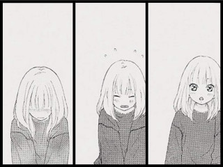 Sad girl long hair anime - a comic strip free wallpaper