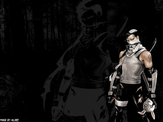 Man costume dark sword helmet - his hand and a helmet free wallpaper