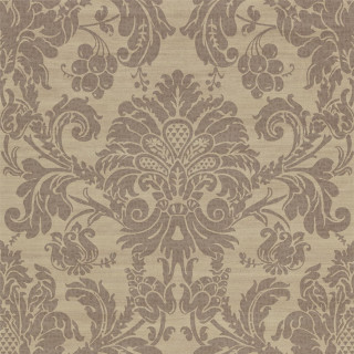 Beige brown rug large floral - a beige free wallpaper