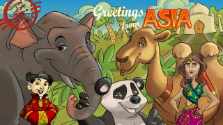 Cartoon group people animals man - a cartoon of a group free wallpaper