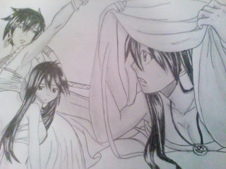 Two people long hair holding - the other holding free wallpaper for desktop