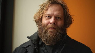 Man beard black jacket serious - erwin bowien free wallpaper for desktop