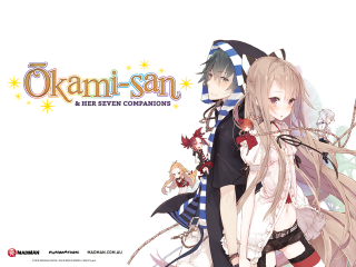 Anime longhair blackwhiteoutfit bluebrowneyes chibi - a black outfit free wallpaper for desktop