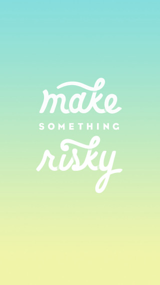 Blue yellow background make something - graphic design free wallpaper for mobile