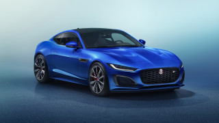 Blue sports car studio render - a blue background behind free wallpaper