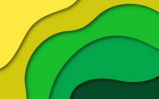 Green yellow gradient curve solo - alfred manessier free wallpaper