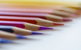 Colored pencils blurry background academic - colored pencil free wallpaper