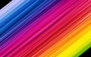 Rainbow background diagonal stripe black 2 - computer graphic free wallpaper for desktop