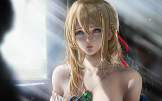 Alice prin blonde blue eyes 2 - rossdraw global illumination free wallpaper