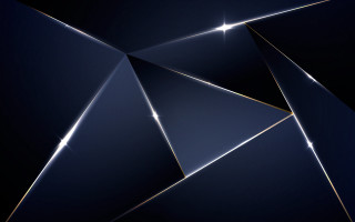 Dark lines stars crystal cubism - the middle of it free wallpaper