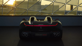 Black sports car window city - a black sports car free wallpaper for desktop