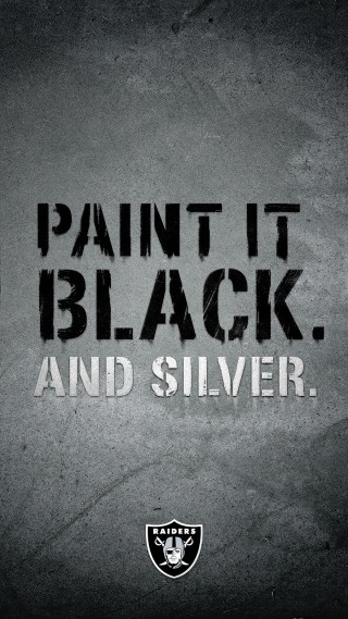 Paint it black silver oakland - free minimalism wallpaper for mobile