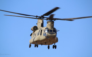 Helicopter blue sky propellers military 2 - wing and a propeller free wallpaper
