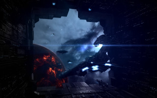 Sci fi eve rider space - star citizen halo free wallpaper for desktop