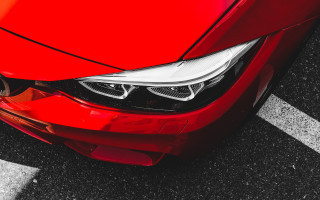 Red car dented bumper aurora - a red car free wallpaper