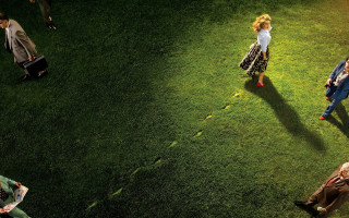 Group people green field woman - a lush green field next free wallpaper for desktop