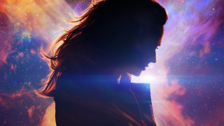 Woman profile colorful stars astronaut - poster art free wallpaper for desktop