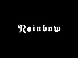 Black white photo rainbow gothic - a white outline free wallpaper