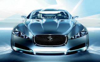 Silver car bright light hood - xf iq4 free wallpaper