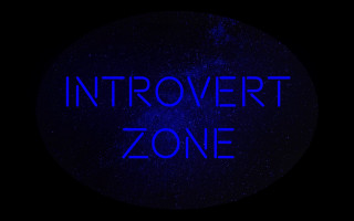 Blue circle intovert zone black - a blue circle free wallpaper