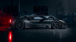 Black sports car dark garage 8 - a dark garage free wallpaper for desktop