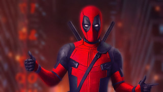 Deadpool thumbs up red suit - a red suit free wallpaper