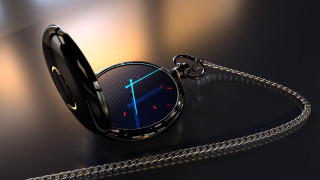 Watch chain table light photorealism - evert collier free wallpaper