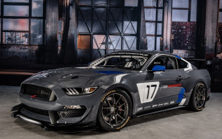 Gray mustang 17 garage man - dennis flanders free wallpaper