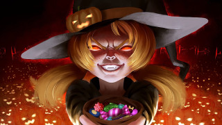 Woman hat knife candy fire - ada gladys killins free wallpaper for desktop