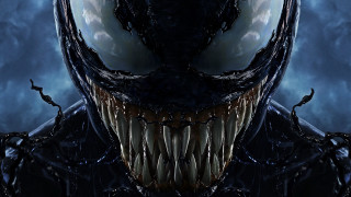 Alien creepy glowing eyes monster - face and mouth free wallpaper