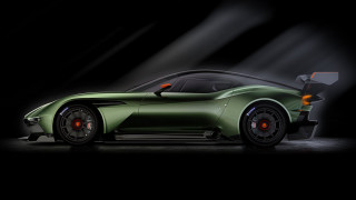 Green sports car spotlight digital - the side of its free wallpaper