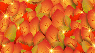 Red leaves green leaves yellow - red leaf free wallpaper