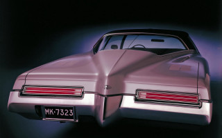 Car license spotlight photorealism richcolors - syd mead. free wallpaper