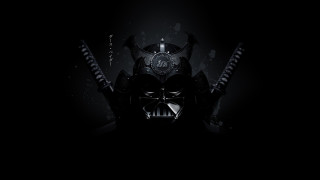 Darth vader helmet swords black - the dark background free wallpaper