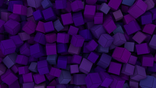Purple cubes 3d render beeple - a large group free wallpaper for desktop