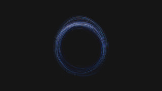 Black background blue circle minimalist - a blue circle free wallpaper